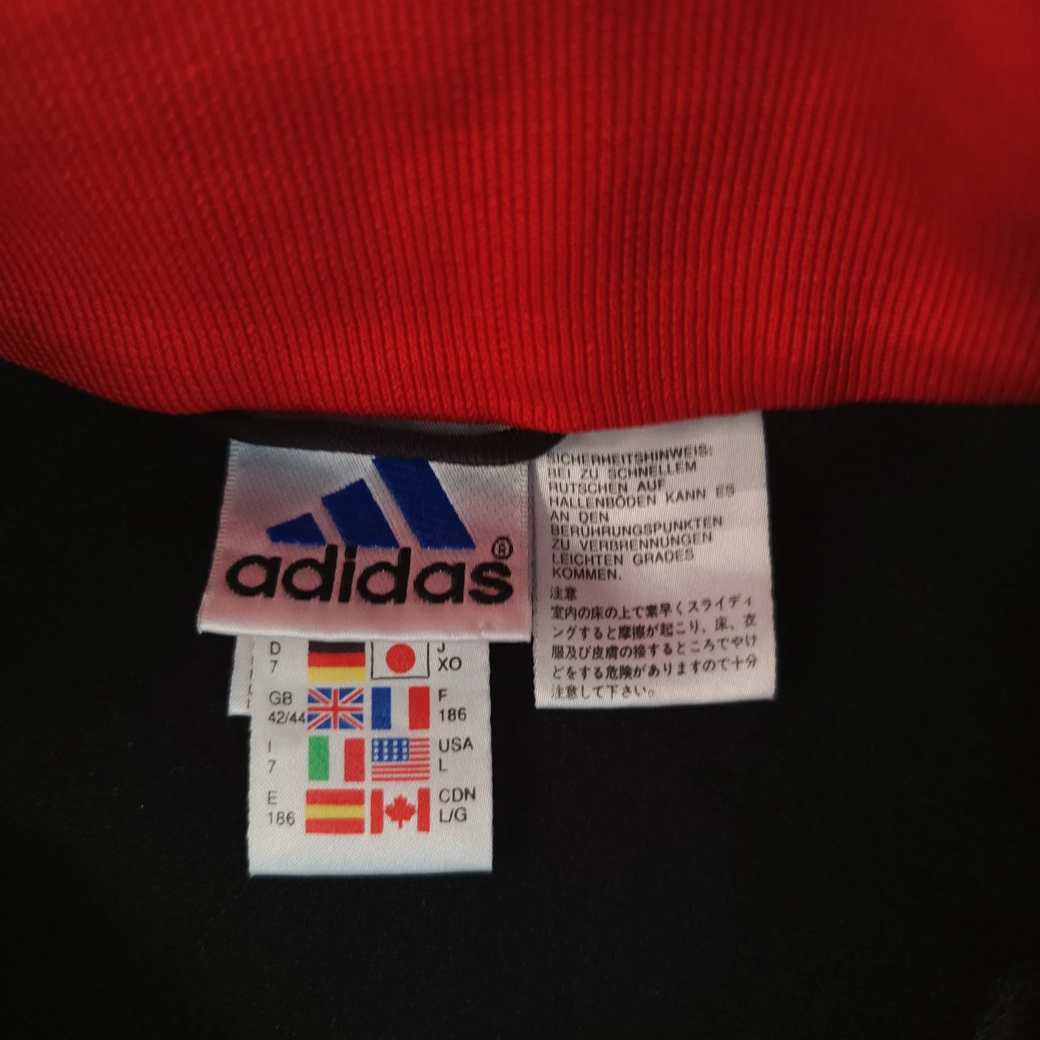 1999-00 AC Milan Adidas Centenary jacket