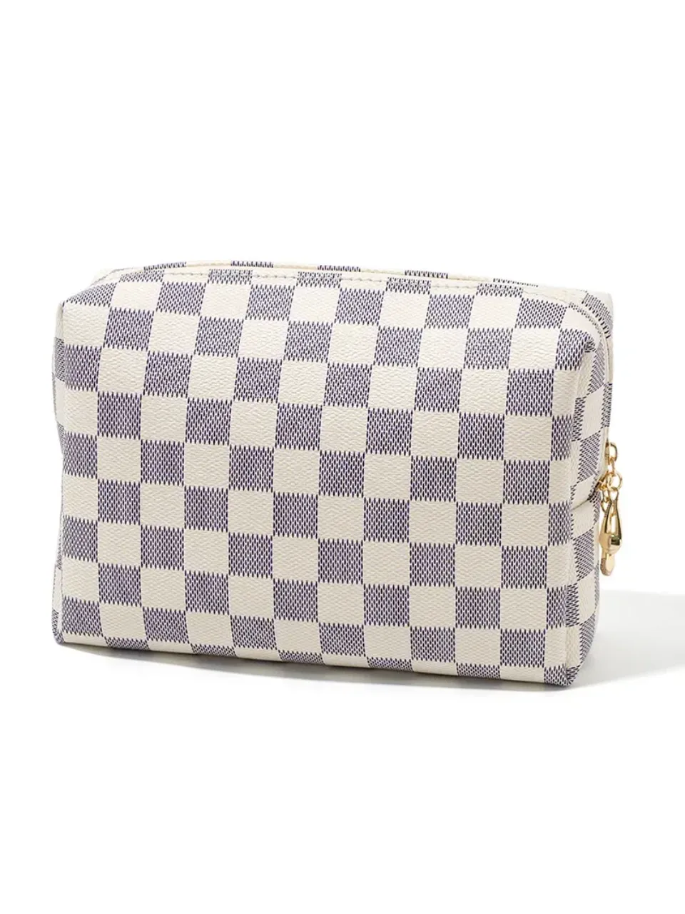 27 Small Checkered Pouch