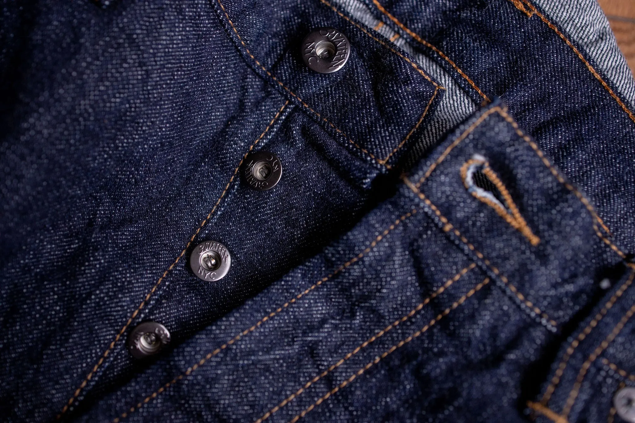 3sixteen CT-100xk - Rinsed Indigo Kibata jeans