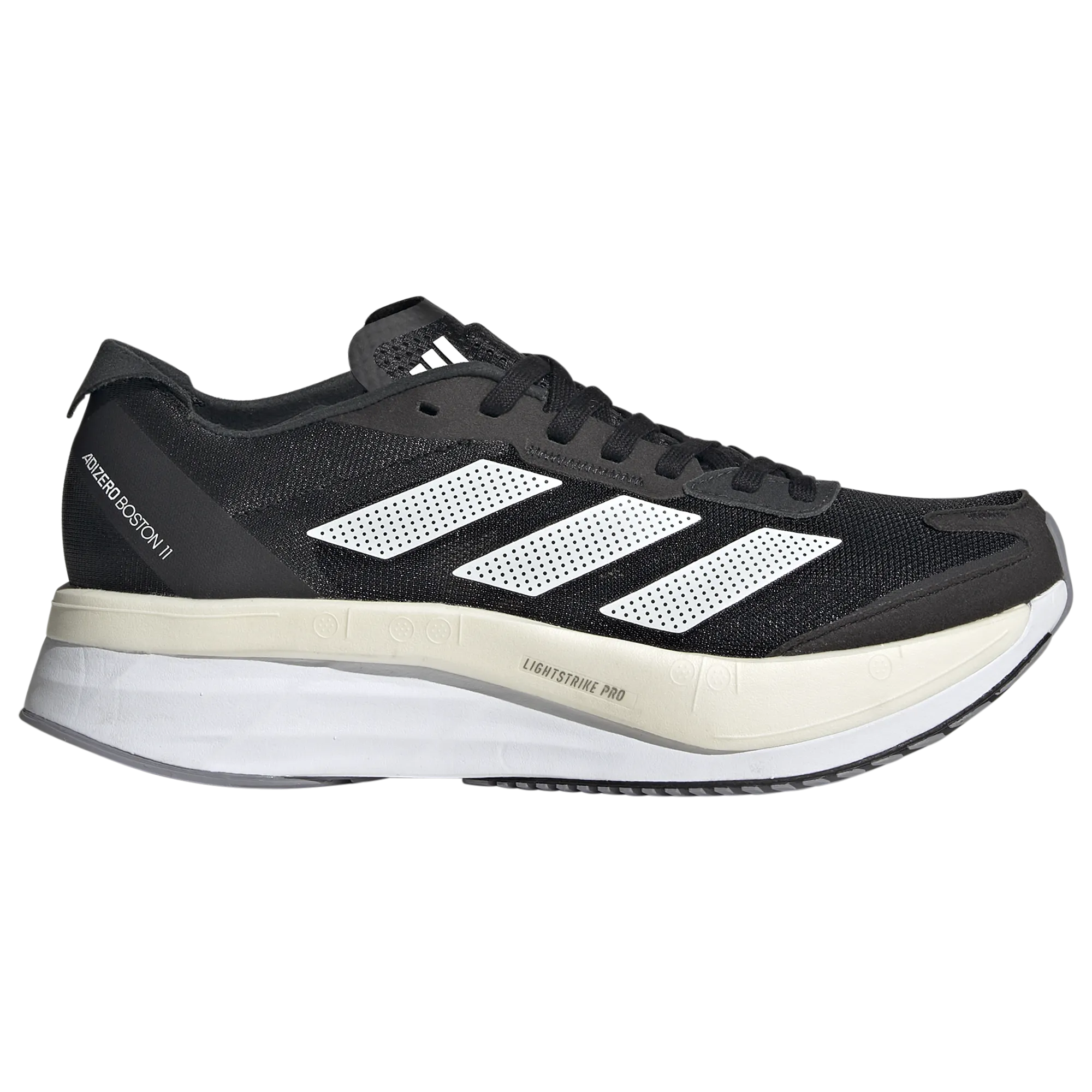 Adidas Adizero Boston 10 - Black/Ftwr White/Grey Five - Size 8.5 2E Wide