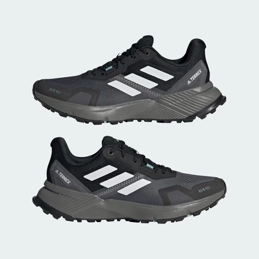 adidas Terrex Soulstride RAIN.RDY Women's Waterproof Black Trail Running Shoes