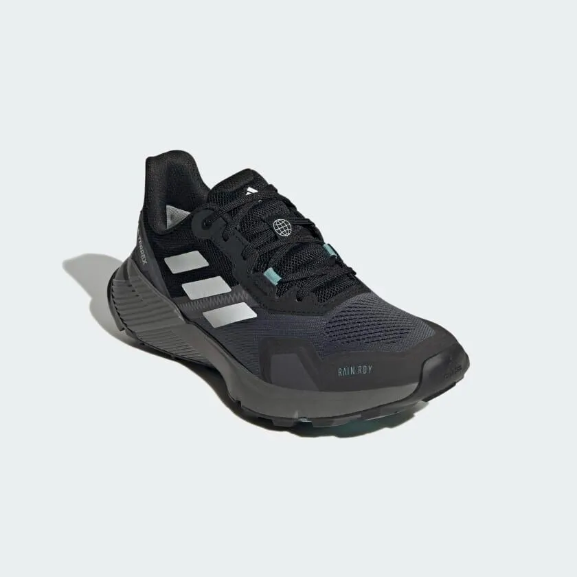 adidas Terrex Soulstride RAIN.RDY Women's Waterproof Black Trail Running Shoes