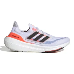 Adidas Ultraboost Light, Cloud White/Core Black/Solar Red, 10 D Medium Men's