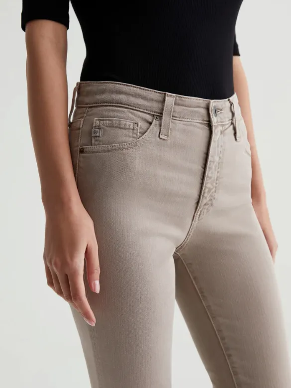 AG Mari Slim Straight Crop Taupe - Shop Online | Trendy Women's Pants | Affordable Fashion