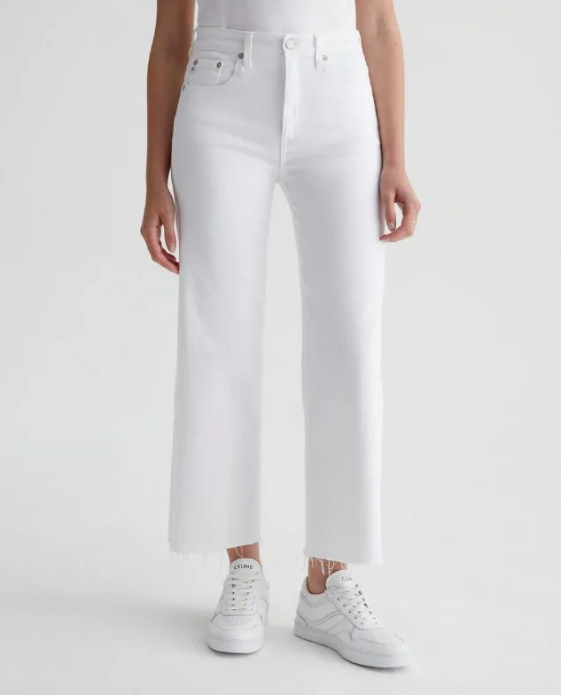 AG Saige wide leg crop modern white - Google SEO