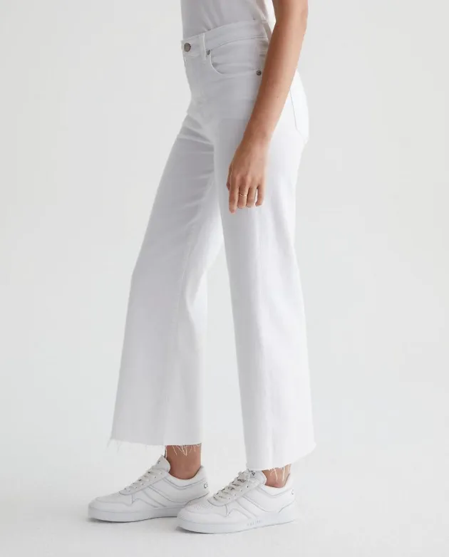 AG Saige wide leg crop modern white - Google SEO