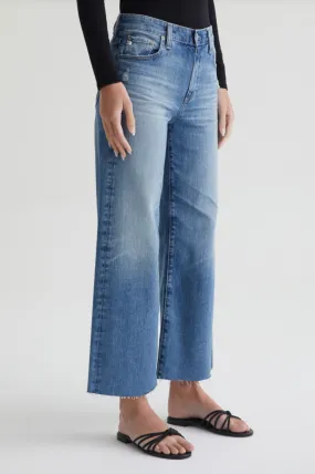 AG SAIGE WIDE LEG CROP WILSHIRE - Google SEO friendly: AG Saige wide leg crop pants for women Wilshire.