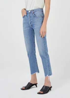 AGOLDE Riley High Rise Straight Crop Haven --> AGOLDE High Rise Straight Crop Jeans - Haven