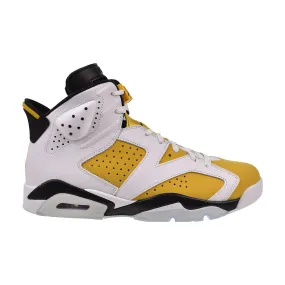 Air Jordan 6 Retro Men's Shoes Yellow Black White