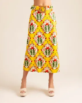 Alden Adair Maggie Skirt - Yellow Bouquet