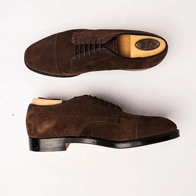 Alden Humus Suede Straight Tip Blucher