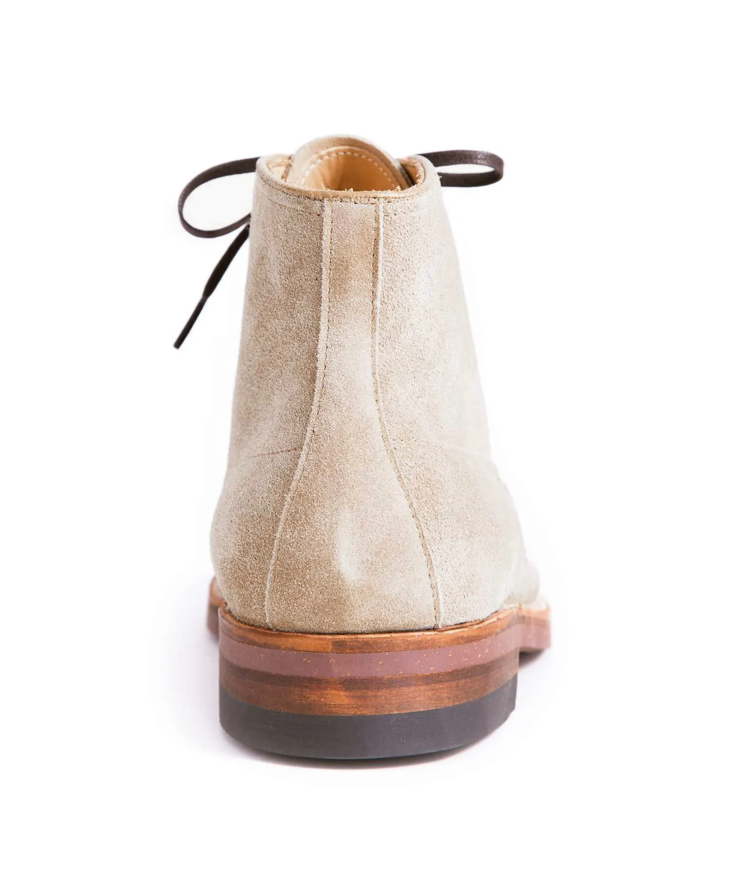 Alden Suede Indy Boot In Milkshake Exclusive