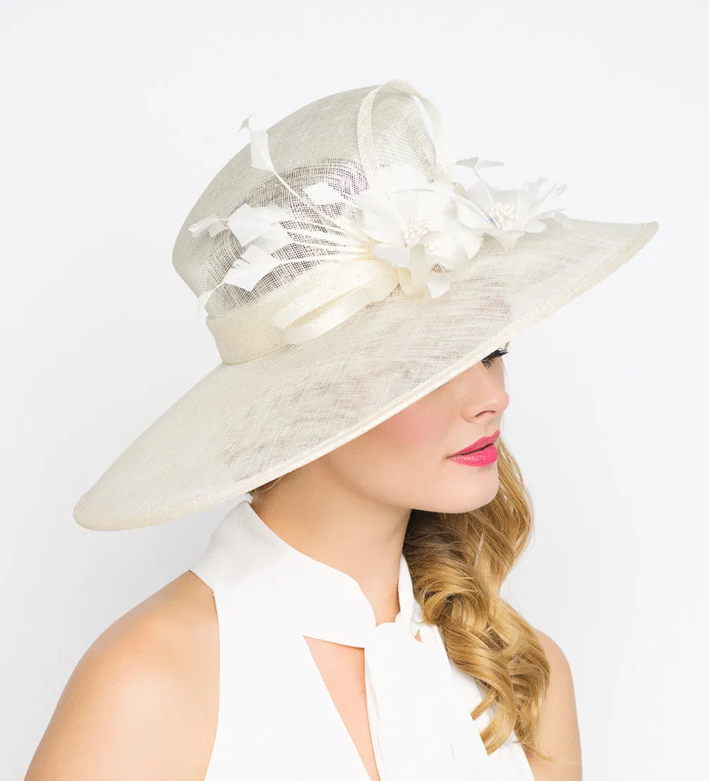 Alexandria Ivory Sun Hat