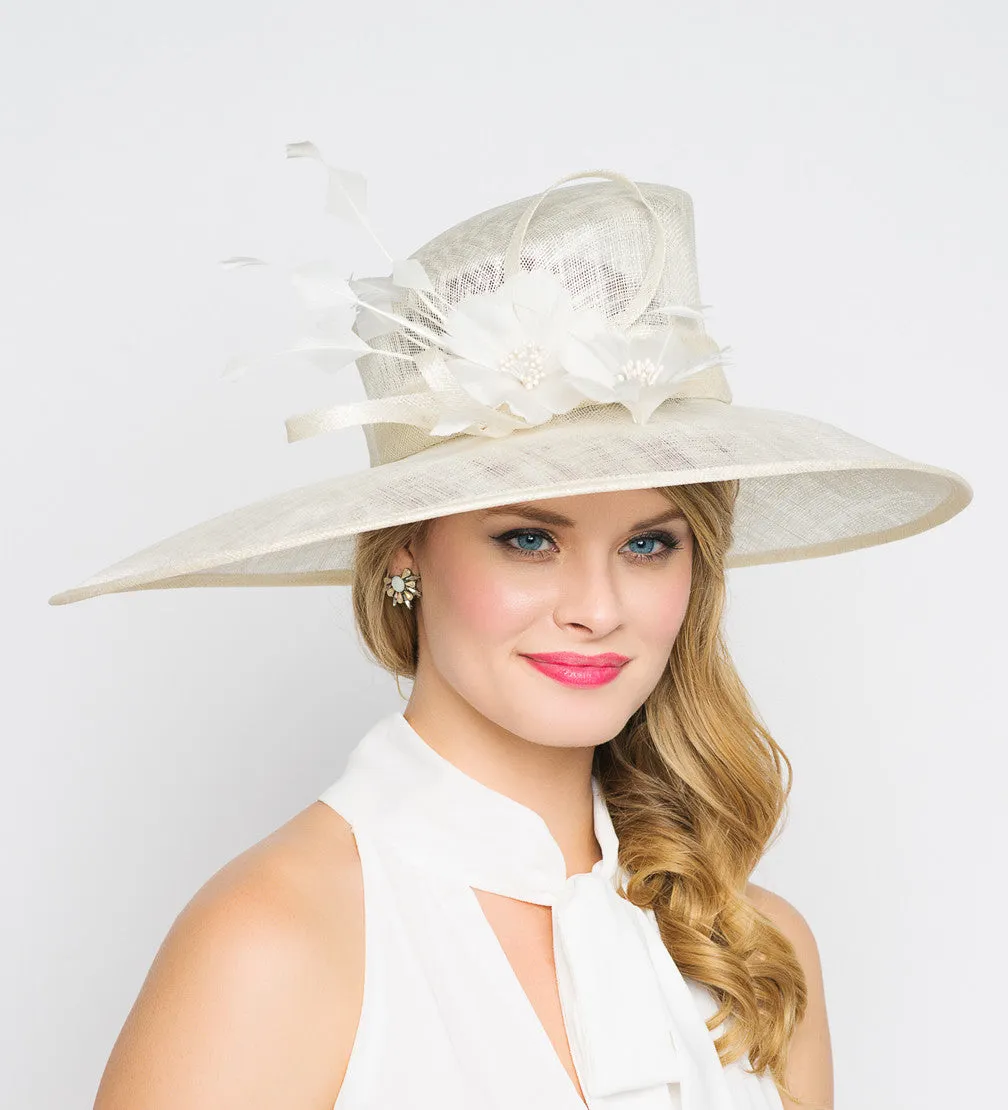 Alexandria Ivory Sun Hat