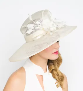 Alexandria Ivory Sun Hat