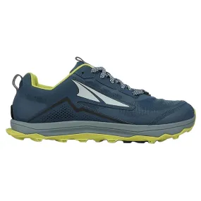 Altra Lone Peak 5 men's trail running shoes, Majolica Blue color, size 8 D Medium.