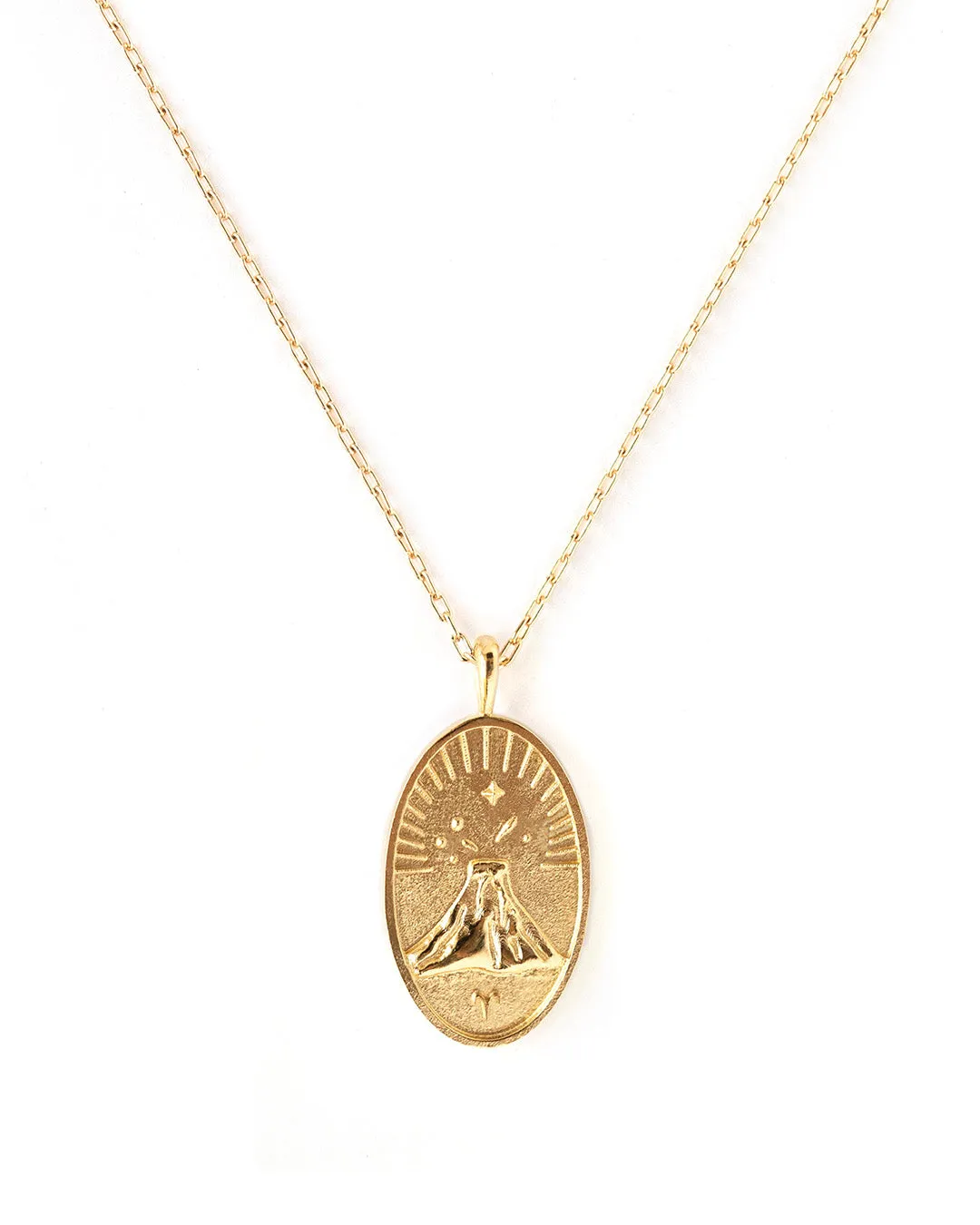 Aries Gold Zodiac Necklace