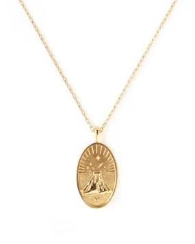 Aries Gold Zodiac Necklace