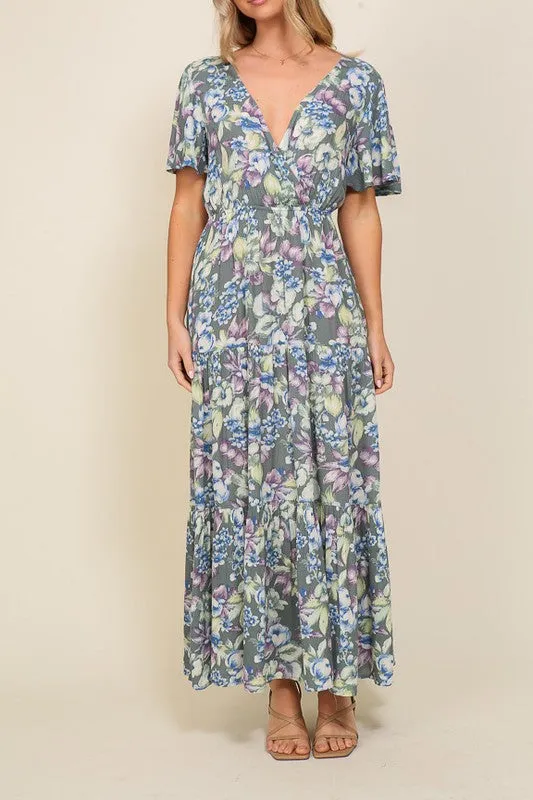 Arya Maxi Dress – Floral Design | Shop Now