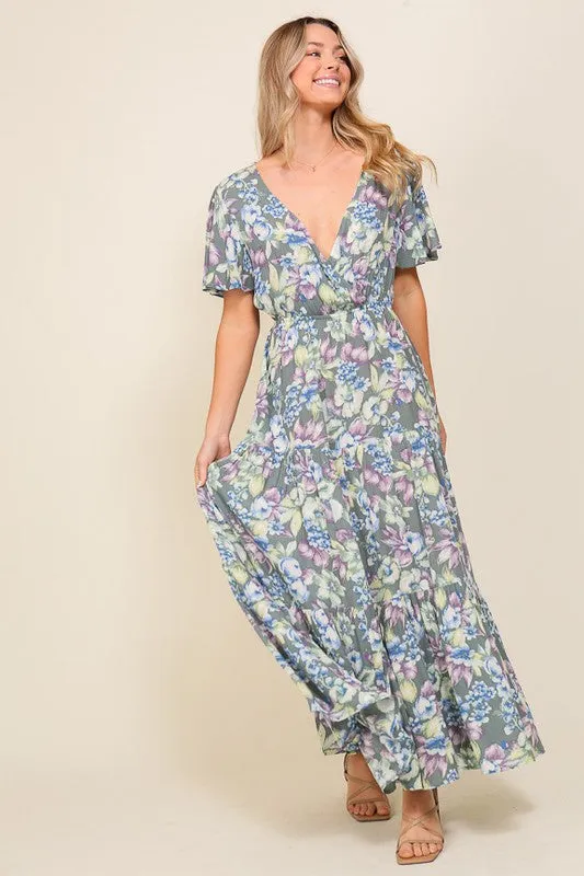 Arya Maxi Dress – Floral Design | Shop Now