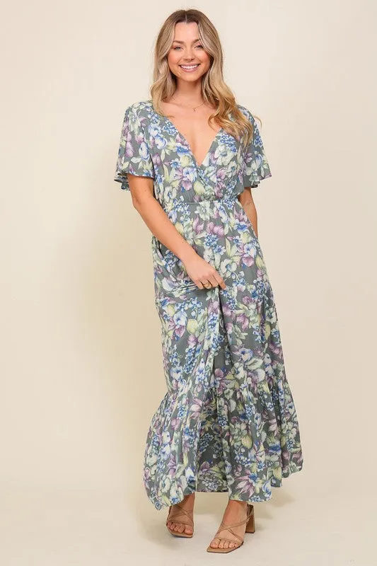 Arya Maxi Dress – Floral Design | Shop Now