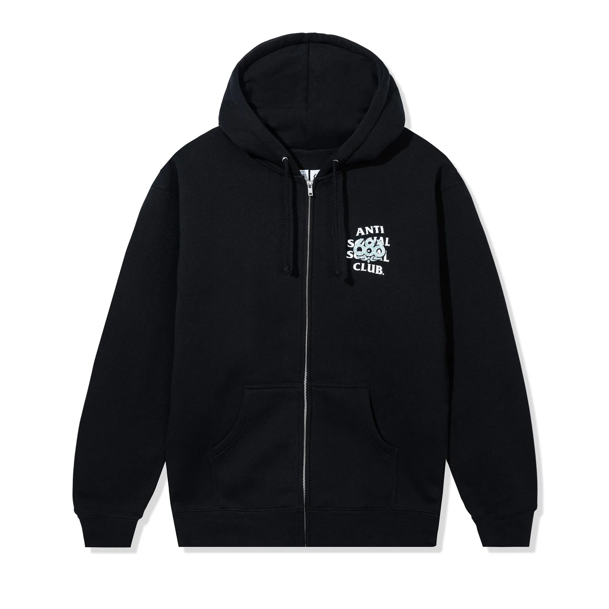 ASSC x 686 All Mountain Zip Hoodie - Black