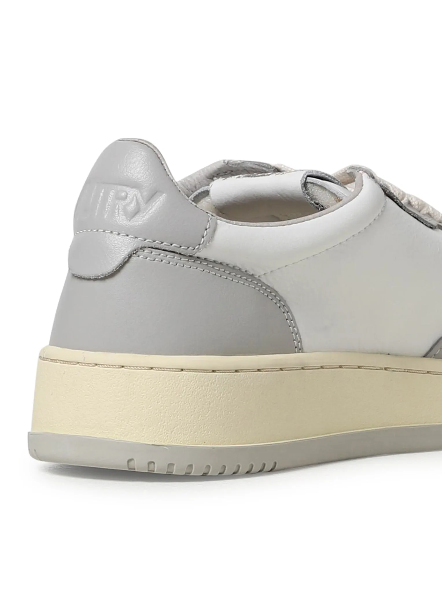 Autry two-tone leather sneakers