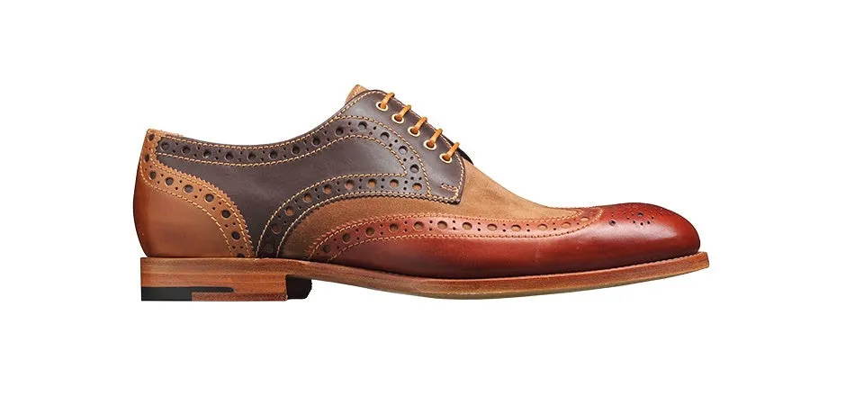 Barker Thompson Derby wingtip - Brown / Tan / Coffee / Beige