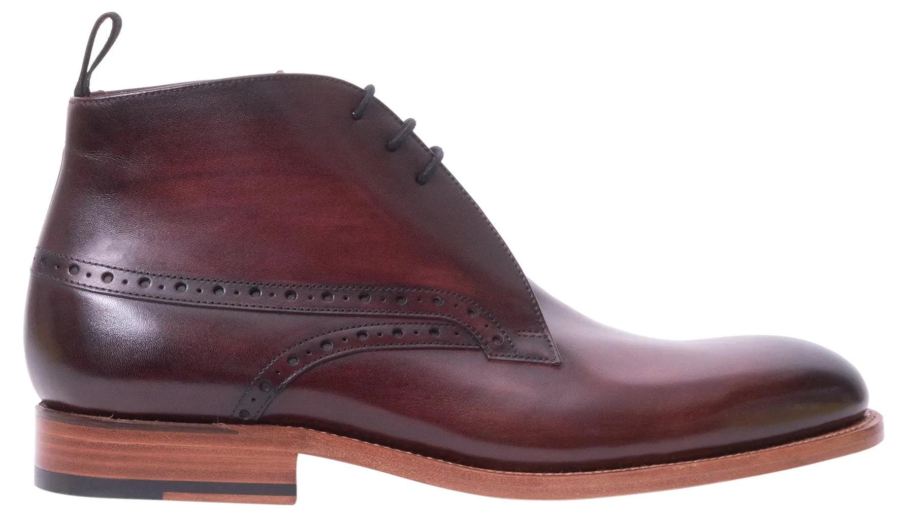 Barker Tyne 4782 Men's Leather Chukka Boot, Lace Up