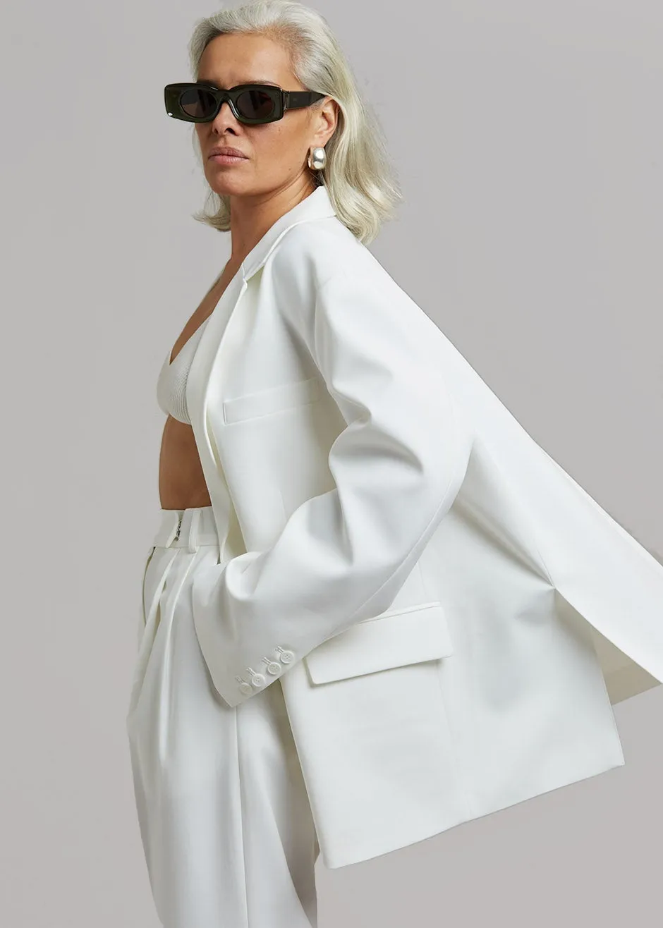 Bea Blazer - White