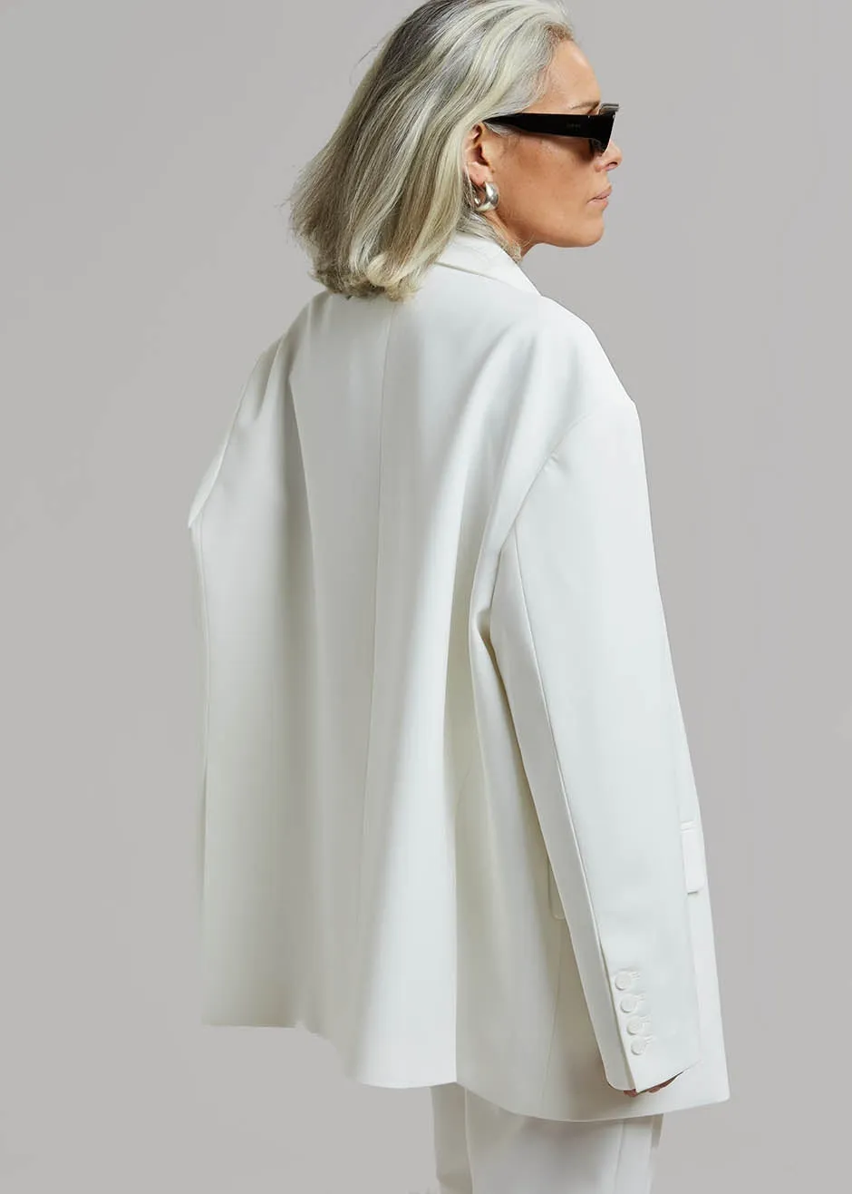 Bea Blazer - White