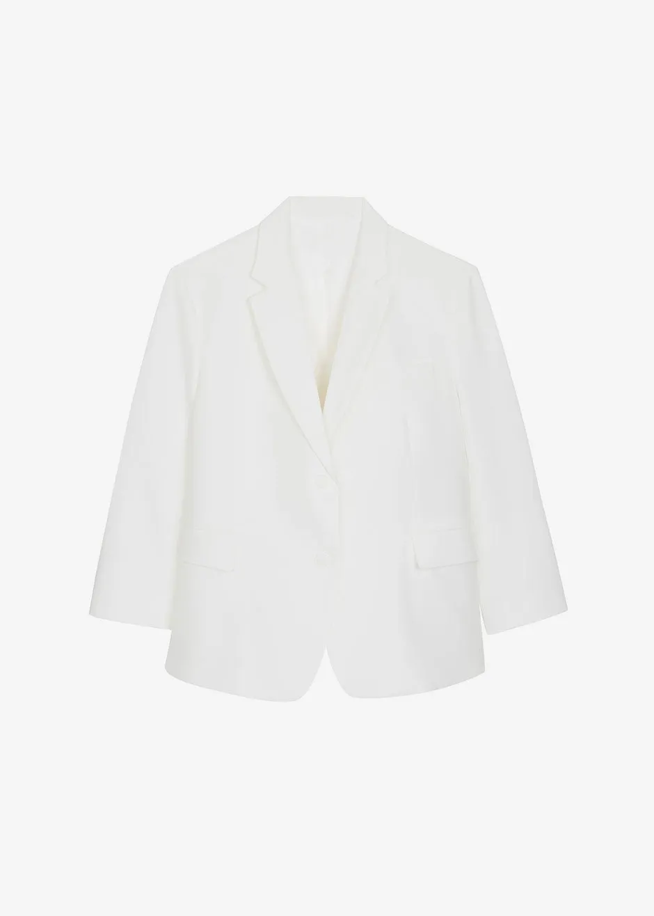 Bea Blazer - White