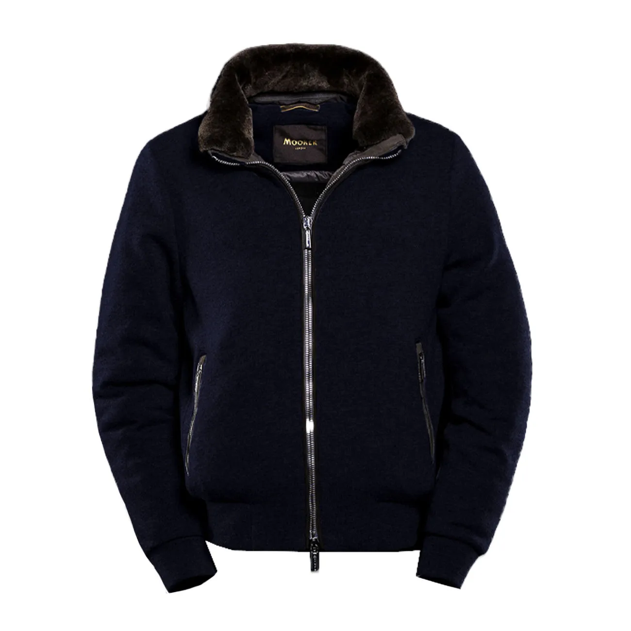 Bellati-MRW Navy Men's Bomber Jacket