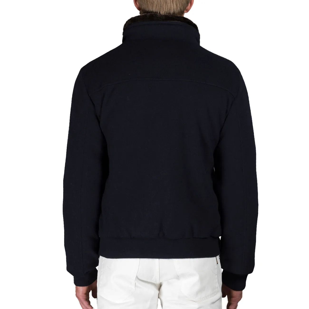 Bellati-MRW Navy Men's Bomber Jacket