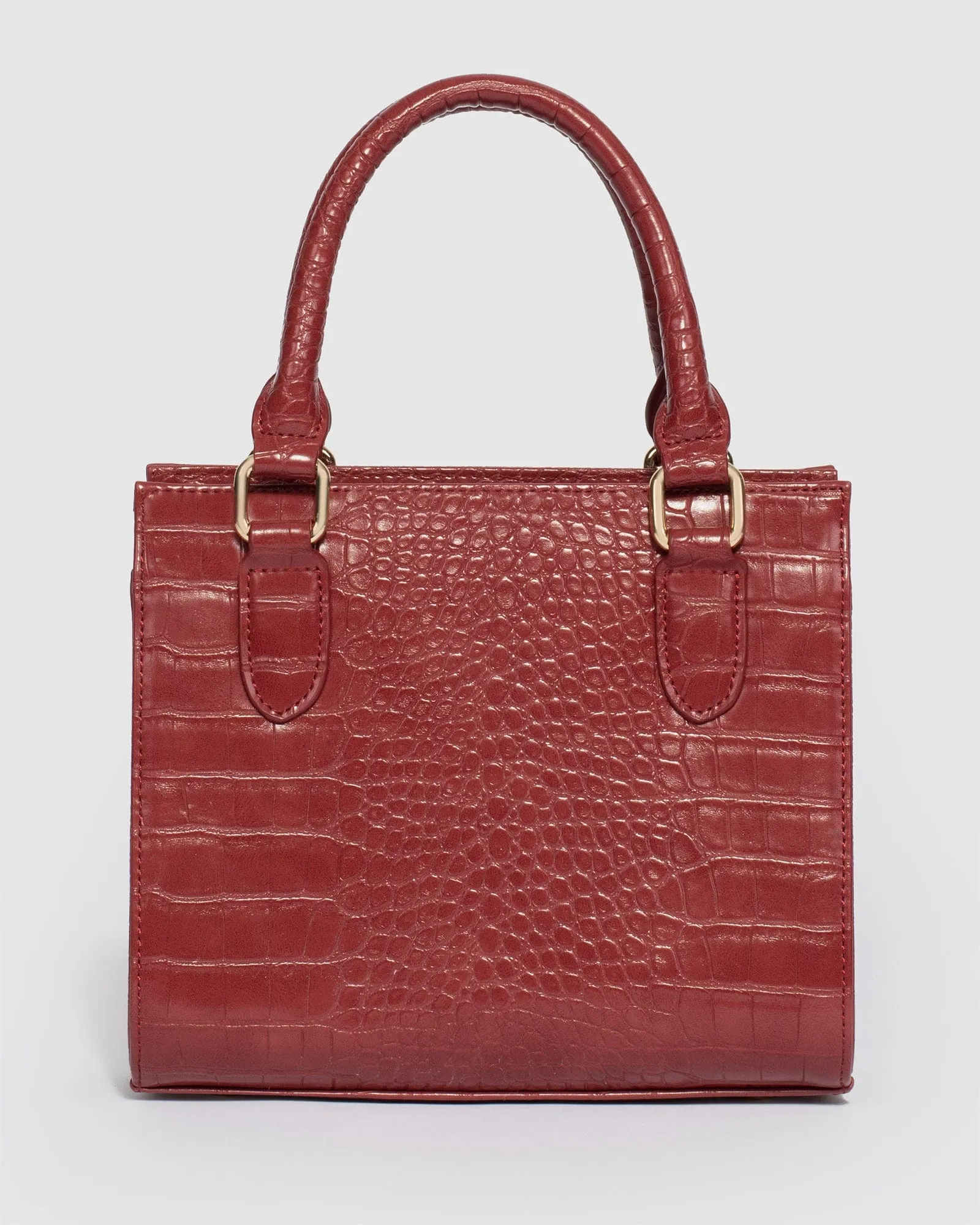 Berry Sia Mini Tassel Tote Bag