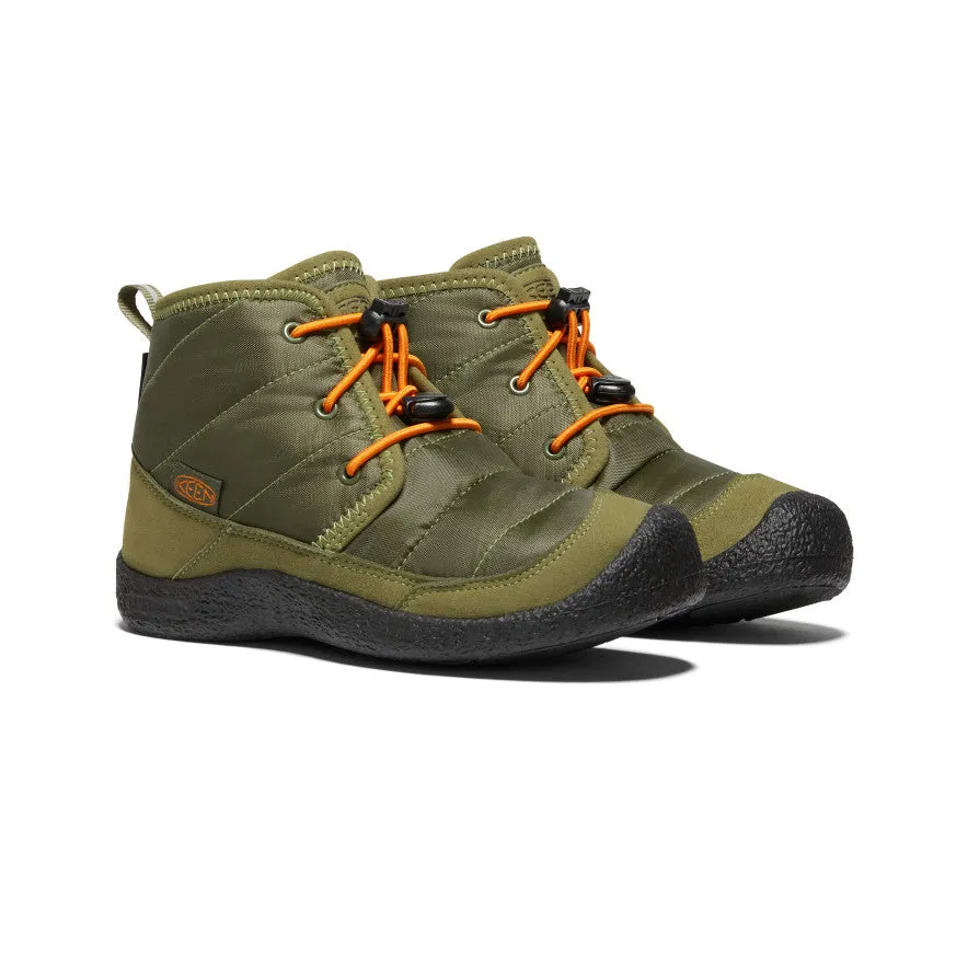 Big Kids' Waterproof Chukka Boot | Capulet Olive/Russet Orange - Shop Now