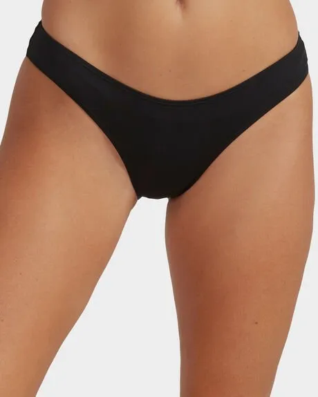 Billabong Sol Searcher Bondi Bikini Bottom-Black