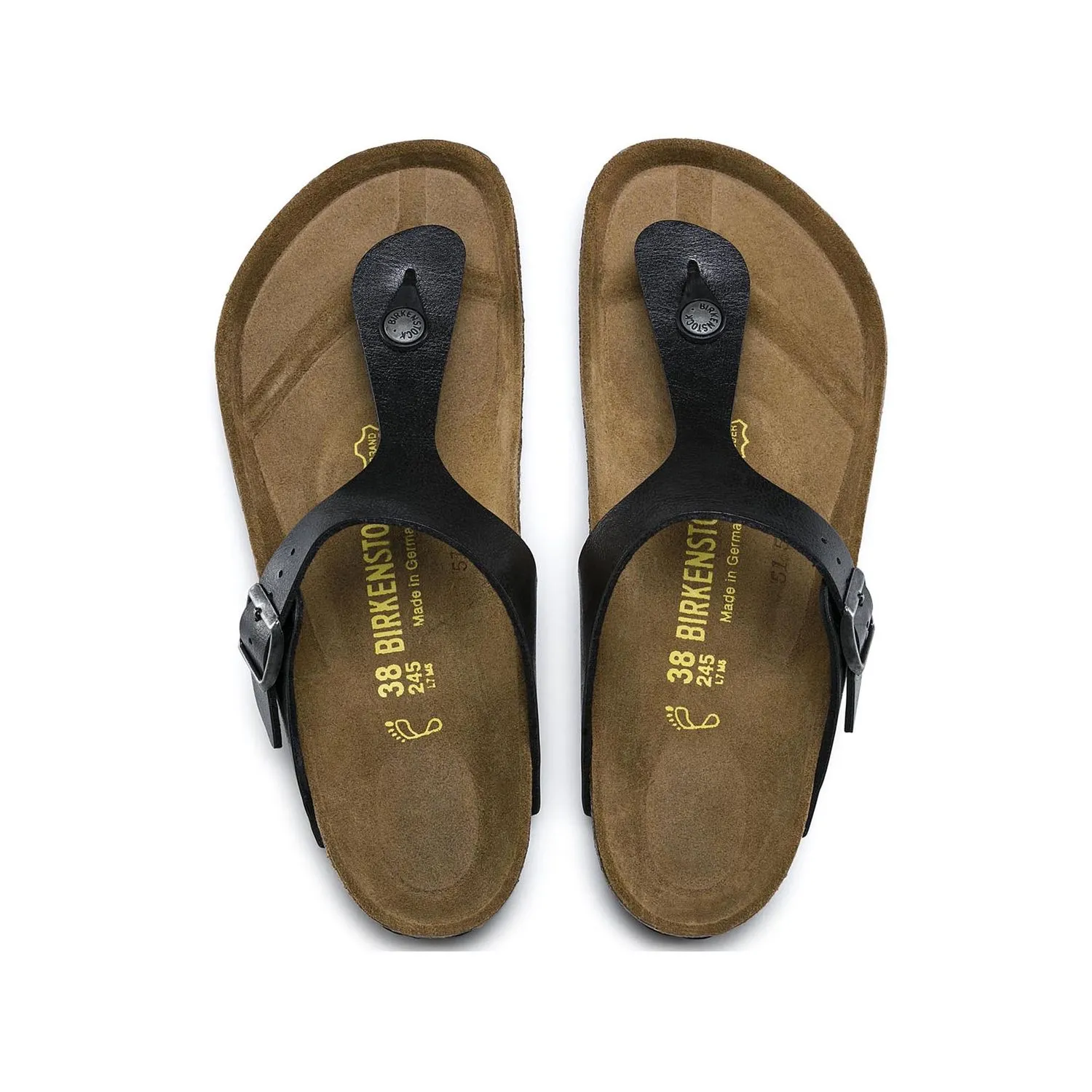 Birkenstock Sandals Gizeh Graceful Licorice