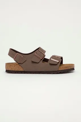 Birkenstock sandals Milano men's brown color 634501