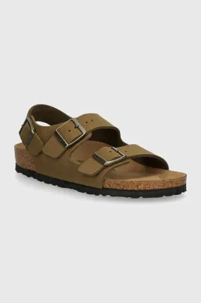 Birkenstock sandals Milano women's green color 1028695