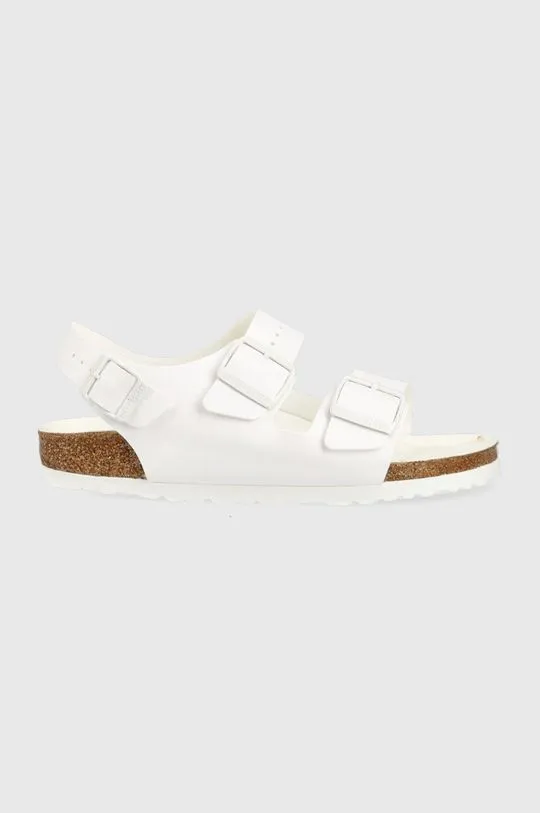 Birkenstock sandals MILANO women's white color 1025011