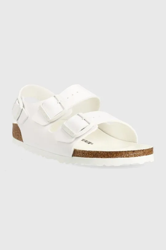 Birkenstock sandals MILANO women's white color 1025011