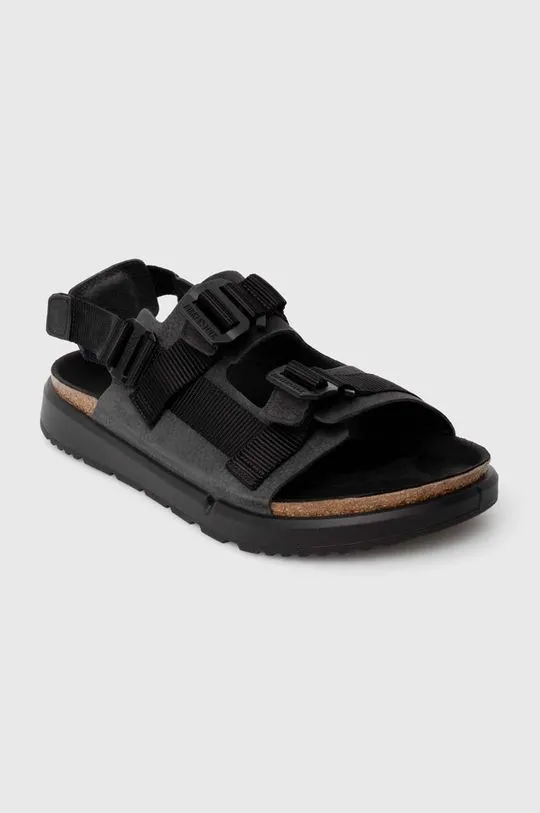 Birkenstock sandals Shinjuku men's black color 1024599