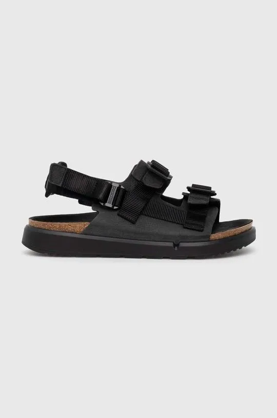 Birkenstock sandals Shinjuku men's black color 1024599