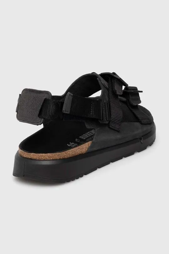 Birkenstock sandals Shinjuku men's black color 1024599