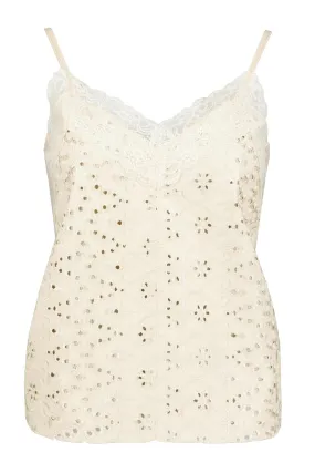 Bishop + Young Eyelet Cami Top- Official Online Store, Free Shipping