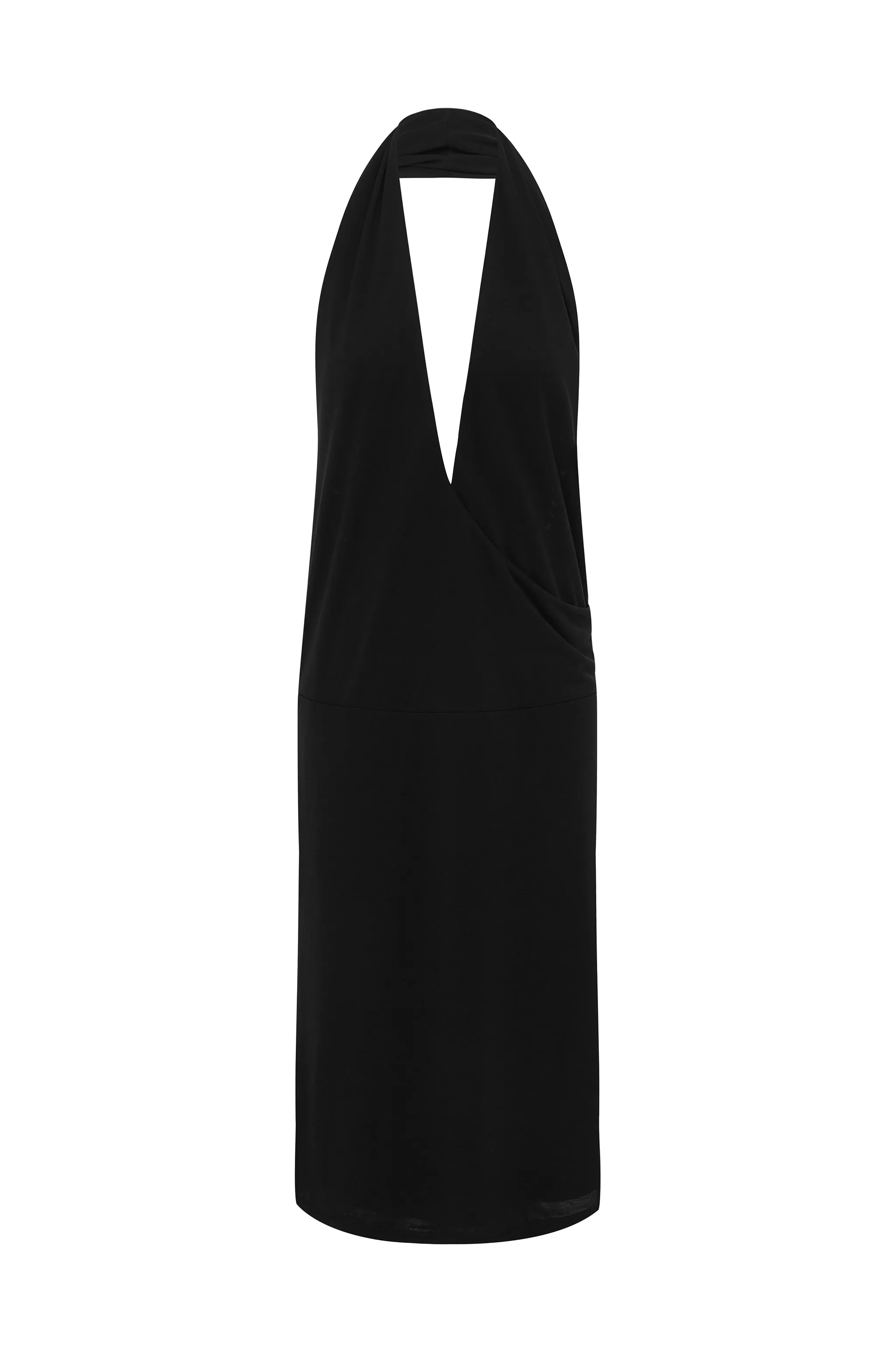 Black Alexa Midi Dress