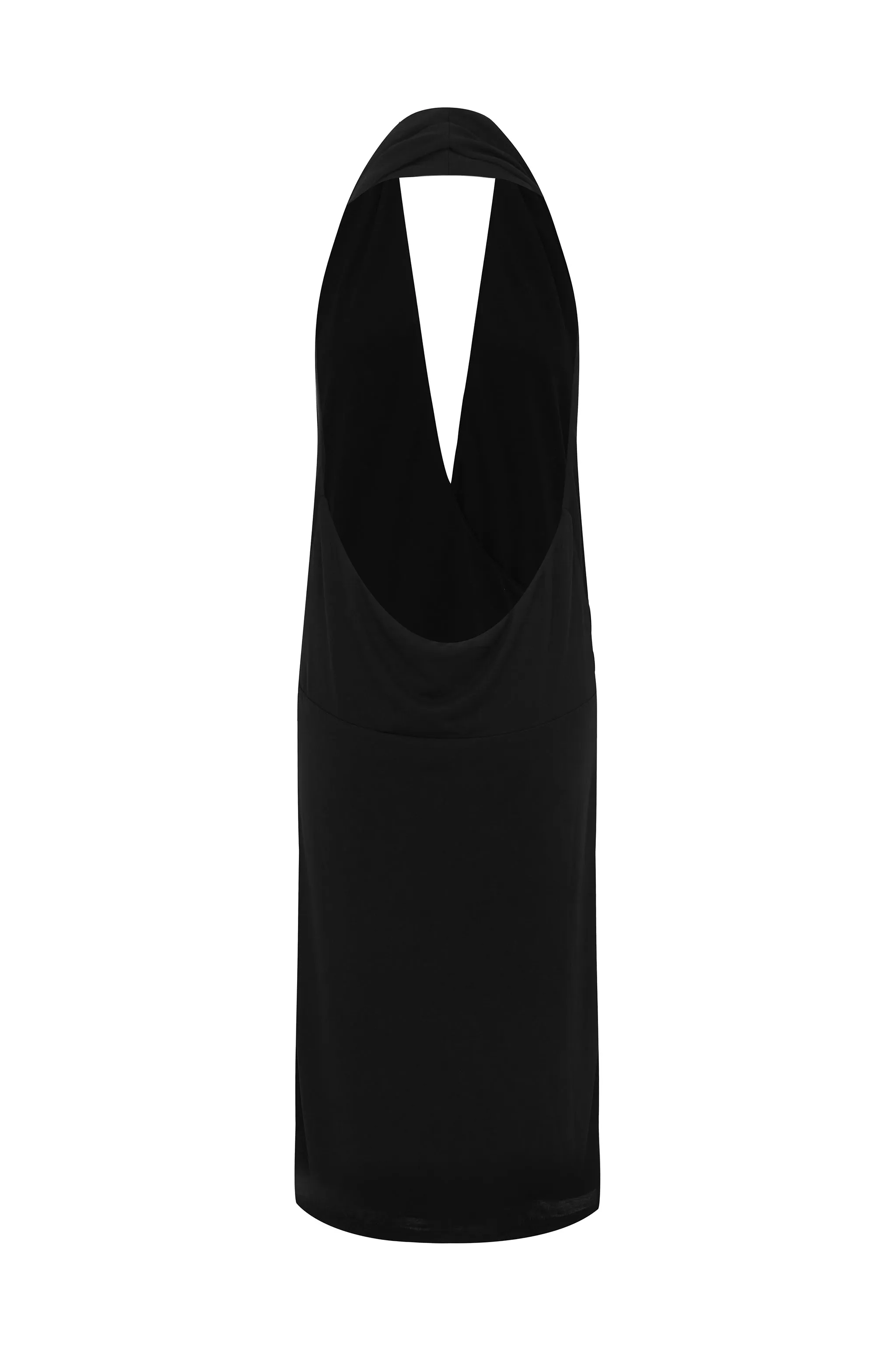 Black Alexa Midi Dress