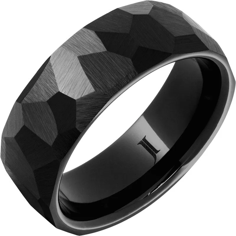 Black Diamond Ceramic Chisel Ring