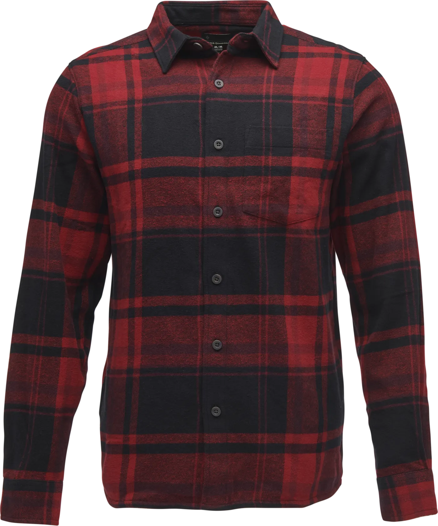 Black Diamond Men's Project Flannel Shirt Red Rock-Black Plaid | Buy Black Diamond Men's Project Flannel Shirt Red Roc